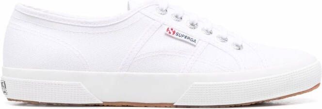 Superga logo-tag low top sneakers White