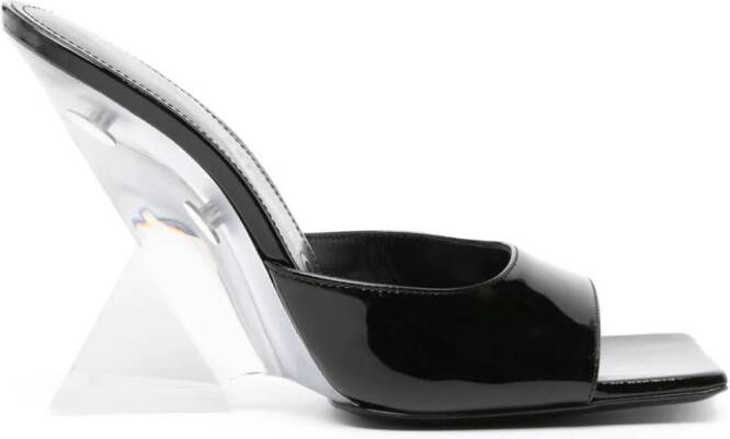 The Attico 105mm Cheope sandals Black