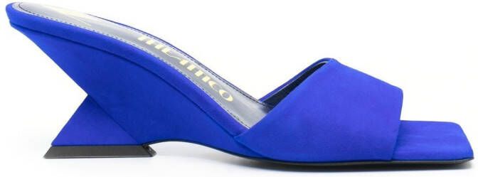 The Attico 75mm Cheope sandals Blue