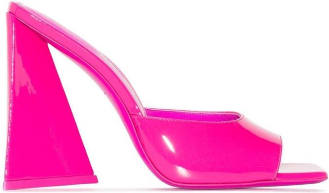 The Attico 115mm Devon sandals Pink