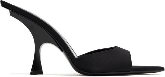 The Attico 100mm Ester sandals Black