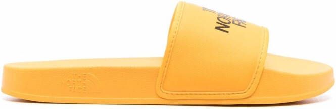 The North Face Base Camp logo-print slides Yellow