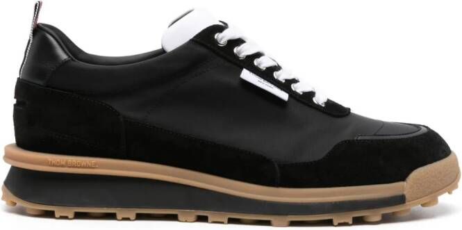 Thom Browne Alumni panelled sneakers Black