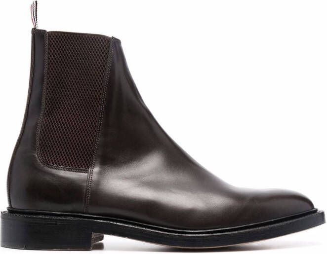 Thom Browne leather Chelsea boots