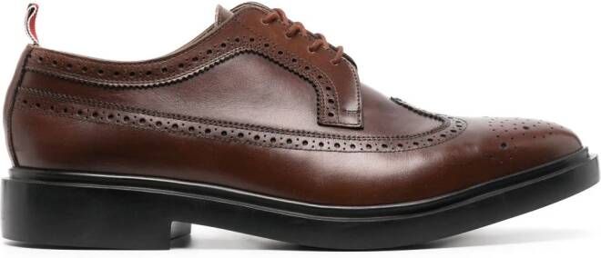 Thom Browne Longwing round-toe brogues