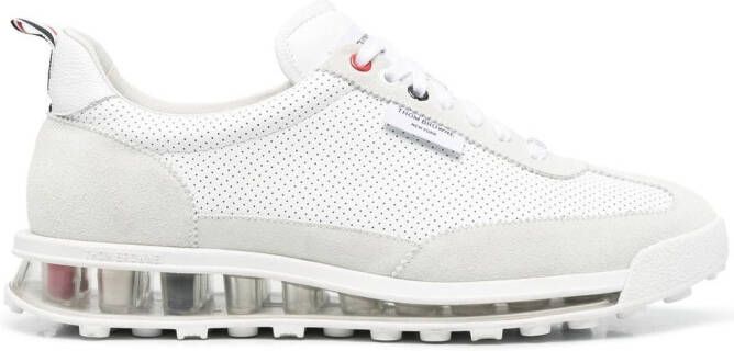 Thom Browne RWB stripe low-top sneakers White