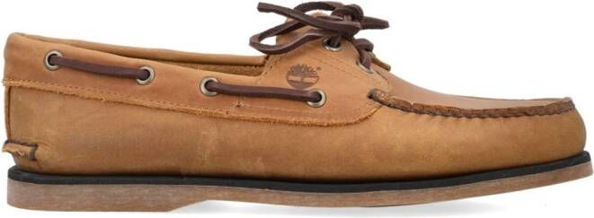 Timberland Classic leather boat shoes Brown