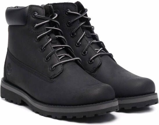 Timberland Kids ankle lace-up boots Black