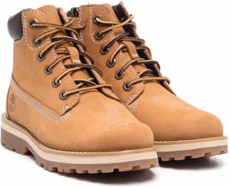 Timberland Kids ankle lace-up boots Blue