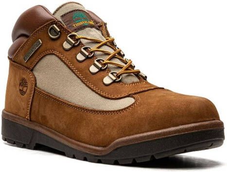 Timberland Kids Field lace-up boots Brown