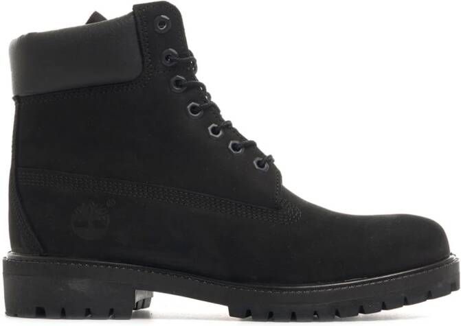 Timberland panelled suede ankle boots Black