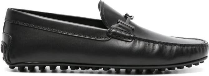Tod's City Gommino leather loafers Black