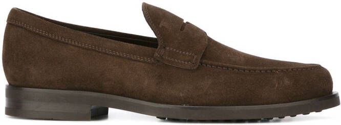 Tod's suede loafers Brown - Picture 3
