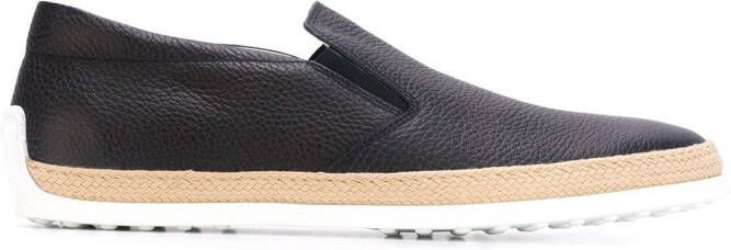 Tod's slip-on espadrilles Blue