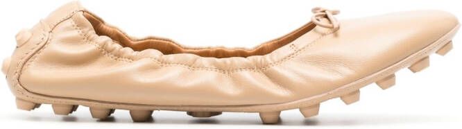 Tod's Gommino ballerina shoes Neutrals