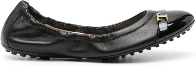 Tod's Gommino ballet pumps Black