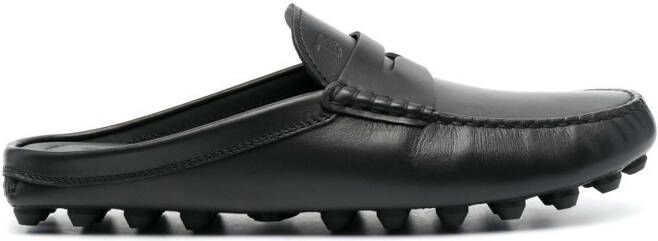 Tod's Gommino Bubble leather mules Black