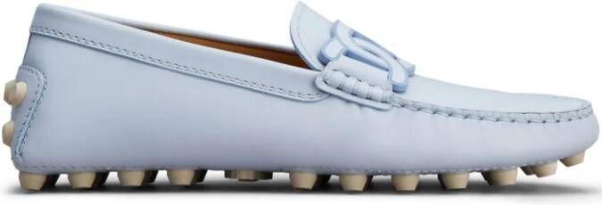 Tod's Gommino chain-motif loafers Blue