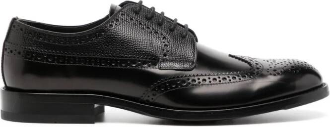 Tod's lace-up leather brogues Black