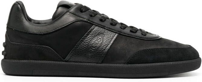 Tod's low-top lace-up sneakers Black
