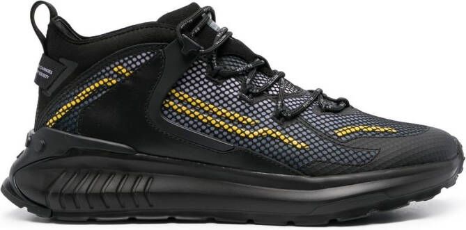 Tod's low-top mesh sneakers Black