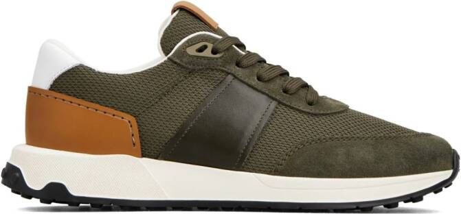 Tod's mesh running sneakers Green