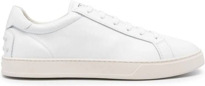 Tod's panelled leather sneakers White