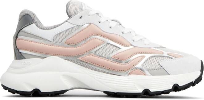 Tod's panelled low-top sneakers Grey