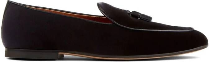 Tod's Pantofola Nappine Cuoio 38K suede loafers Brown