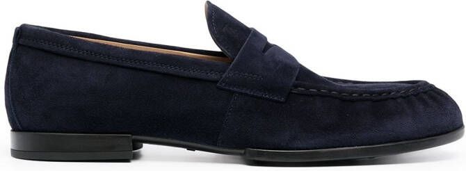 Tod's penny bar loafers Blue