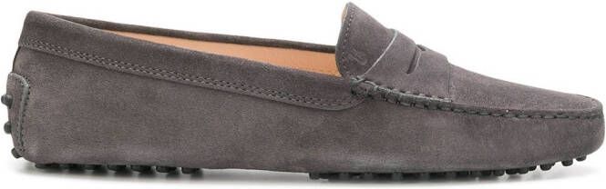 Tod's slip-on loafers Grey