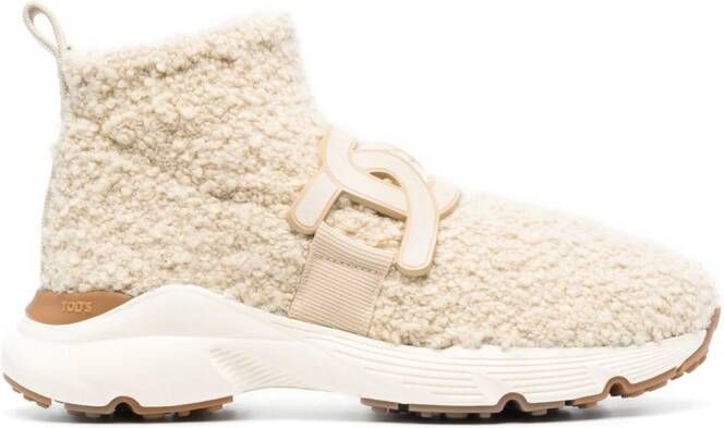 Tod's Sport Run hi-top sneakers Neutrals