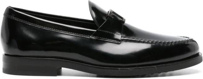 Tod's T Timeless leather loafers Black