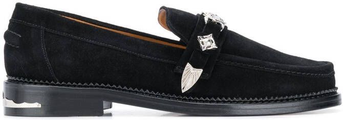 Toga Virilis western strap loafers Black