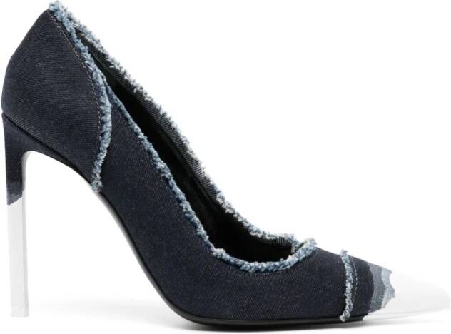 TOM FORD 100mm denim pumps Blue
