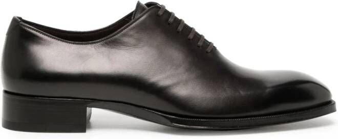 TOM FORD Claydon leather Oxford shoes Black