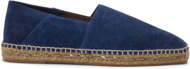 TOM FORD slip-on suede espadrilles Blue