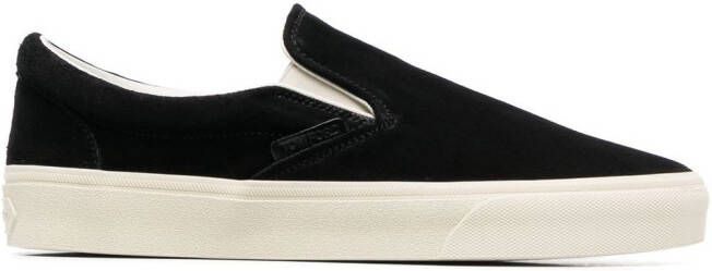 TOM FORD suede slip-on sneakers Black