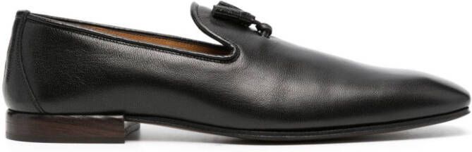 TOM FORD tassel-detail leather loafers Black