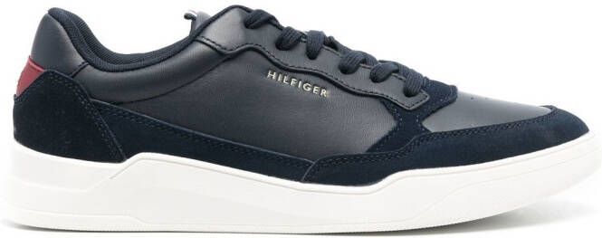 Tommy Hilfiger embossed-logo detail sneakers Blue