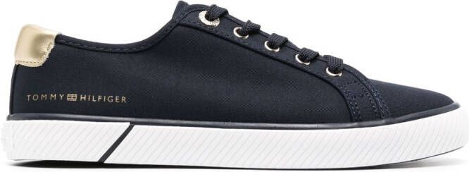 Tommy Hilfiger low-top lace-up sneakers Blue