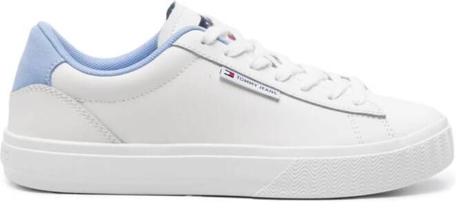 Tommy Jeans Cupsole leather sneakers White