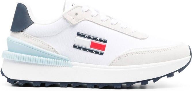 Tommy Jeans logo-plaque low-top sneakers White