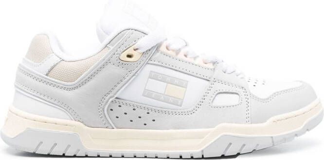 Tommy Jeans Skate leather sneakers White