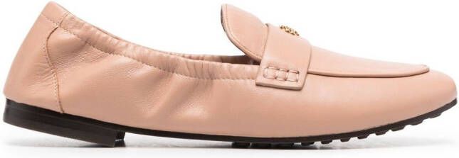Tory Burch Ballet leather loafers Pink
