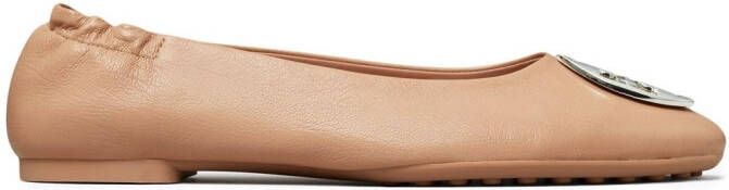 Tory Burch Claire ballerina shoes Neutrals