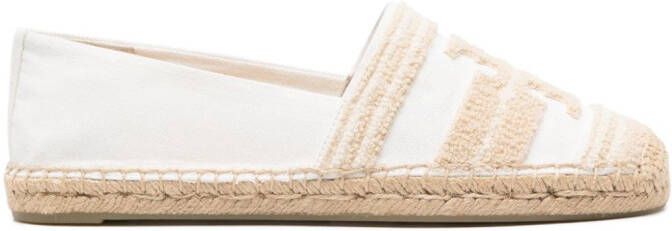 Tory Burch Double T espadrilles White