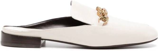 Tory Burch Jessa leather mules Neutrals