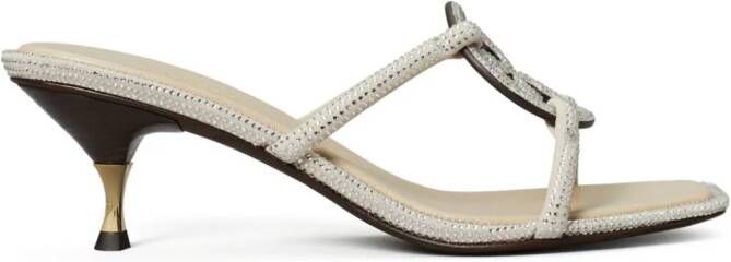Tory Burch Miller 55mm kitten-heel sandals Neutrals