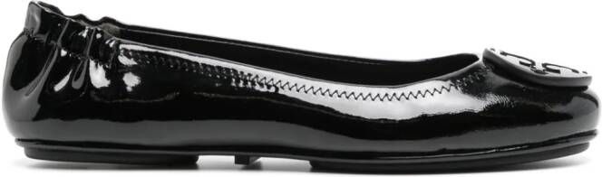 Tory Burch Minnie Travel ballerina shoes Black